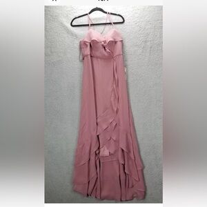 Elegant Pink Women's Dress